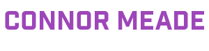 Connor Meade comedy logo